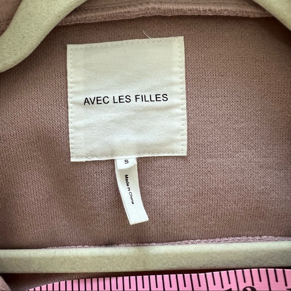 Avec Les Filles Pink Shirt Jacket - Picture 11 of 11